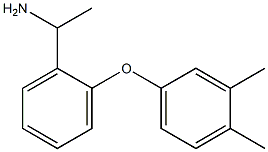 1-[2-(3,4-dimethylphenoxy)phenyl]ethan-1-amine Structure