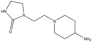 1-[2-(4-aminopiperidin-1-yl)ethyl]imidazolidin-2-one 구조식 이미지