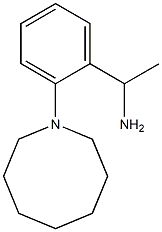 1-[2-(azocan-1-yl)phenyl]ethan-1-amine 구조식 이미지