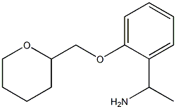 1-[2-(oxan-2-ylmethoxy)phenyl]ethan-1-amine Structure