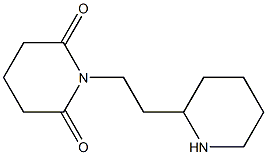 1-[2-(piperidin-2-yl)ethyl]piperidine-2,6-dione 구조식 이미지