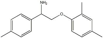 1-[2-amino-2-(4-methylphenyl)ethoxy]-2,4-dimethylbenzene Structure