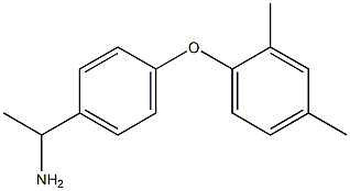1-[4-(2,4-dimethylphenoxy)phenyl]ethan-1-amine Structure