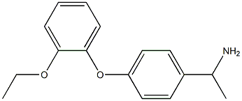 1-[4-(2-ethoxyphenoxy)phenyl]ethan-1-amine 구조식 이미지