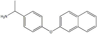 1-[4-(naphthalen-2-yloxy)phenyl]ethan-1-amine 구조식 이미지