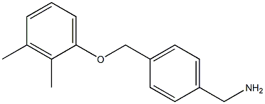 1-{4-[(2,3-dimethylphenoxy)methyl]phenyl}methanamine 구조식 이미지