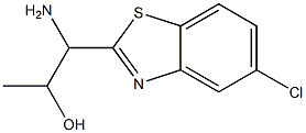 1-amino-1-(5-chloro-1,3-benzothiazol-2-yl)propan-2-ol 구조식 이미지