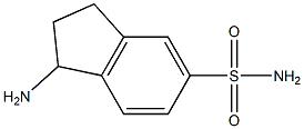 1-aminoindane-5-sulfonamide 구조식 이미지