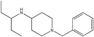 1-benzyl-N-(pentan-3-yl)piperidin-4-amine 구조식 이미지