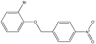 1-bromo-2-[(4-nitrobenzyl)oxy]benzene 구조식 이미지