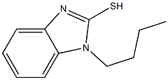 1-butyl-1H-1,3-benzodiazole-2-thiol Structure