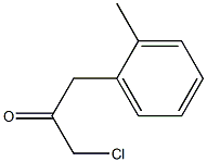 1-chloro-3-(2-methylphenyl)acetone 구조식 이미지