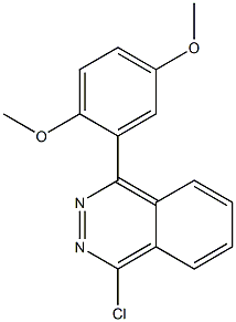 1-chloro-4-(2,5-dimethoxyphenyl)phthalazine 구조식 이미지