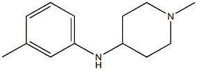 1-methyl-N-(3-methylphenyl)piperidin-4-amine Structure