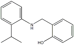 2-({[2-(propan-2-yl)phenyl]amino}methyl)phenol Structure