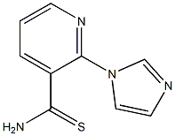 2-(1H-imidazol-1-yl)pyridine-3-carbothioamide 구조식 이미지