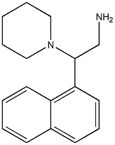 2-(1-naphthyl)-2-piperidin-1-ylethanamine 구조식 이미지