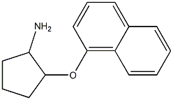 2-(1-naphthyloxy)cyclopentanamine Structure