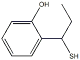 2-(1-sulfanylpropyl)phenol 구조식 이미지