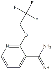 2-(2,2,2-trifluoroethoxy)pyridine-3-carboximidamide Structure