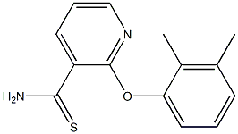 2-(2,3-dimethylphenoxy)pyridine-3-carbothioamide Structure