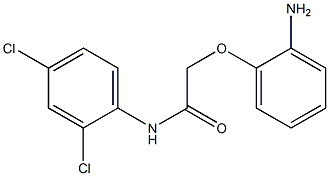 2-(2-aminophenoxy)-N-(2,4-dichlorophenyl)acetamide 구조식 이미지