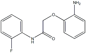 2-(2-aminophenoxy)-N-(2-fluorophenyl)acetamide 구조식 이미지