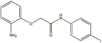 2-(2-aminophenoxy)-N-(4-iodophenyl)acetamide Structure