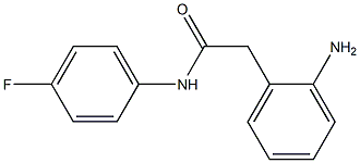 2-(2-aminophenyl)-N-(4-fluorophenyl)acetamide Structure