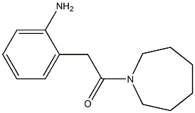 2-(2-azepan-1-yl-2-oxoethyl)aniline Structure