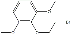 2-(2-bromoethoxy)-1,3-dimethoxybenzene Structure