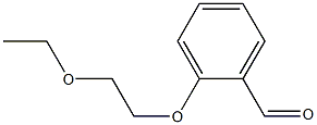 2-(2-ethoxyethoxy)benzaldehyde Structure