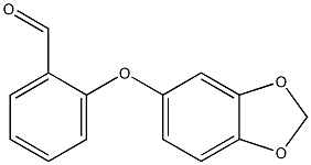 2-(2H-1,3-benzodioxol-5-yloxy)benzaldehyde Structure