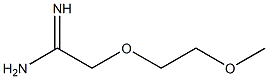 2-(2-methoxyethoxy)ethanimidamide Structure