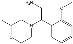 2-(2-methoxyphenyl)-2-(2-methylmorpholin-4-yl)ethanamine Structure