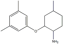 2-(3,5-dimethylphenoxy)-4-methylcyclohexan-1-amine 구조식 이미지
