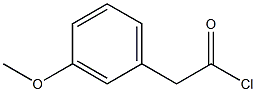 2-(3-methoxyphenyl)acetyl chloride Structure