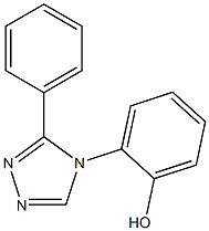 2-(3-phenyl-4H-1,2,4-triazol-4-yl)phenol 구조식 이미지