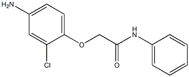 2-(4-amino-2-chlorophenoxy)-N-phenylacetamide Structure