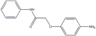 2-(4-aminophenoxy)-N-phenylacetamide Structure