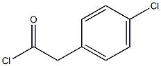 2-(4-chlorophenyl)acetyl chloride Structure