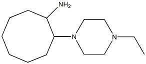 2-(4-ethylpiperazin-1-yl)cyclooctanamine Structure