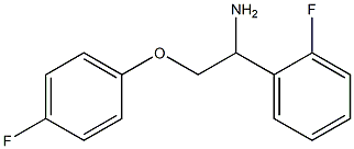 2-(4-fluorophenoxy)-1-(2-fluorophenyl)ethanamine 구조식 이미지