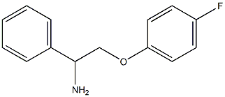 2-(4-fluorophenoxy)-1-phenylethanamine 구조식 이미지