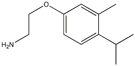 2-(4-isopropyl-3-methylphenoxy)ethanamine 구조식 이미지