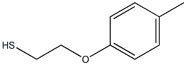 2-(4-methylphenoxy)ethanethiol Structure