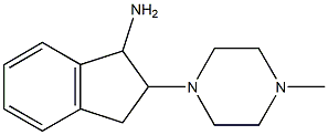 2-(4-methylpiperazin-1-yl)-2,3-dihydro-1H-inden-1-ylamine 구조식 이미지