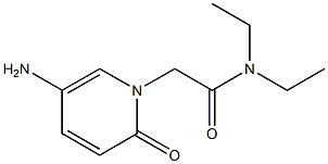 2-(5-amino-2-oxo-1,2-dihydropyridin-1-yl)-N,N-diethylacetamide Structure