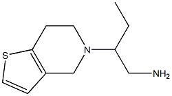 2-(6,7-dihydrothieno[3,2-c]pyridin-5(4H)-yl)butan-1-amine Structure