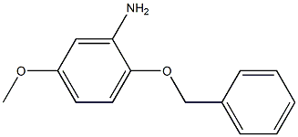 2-(benzyloxy)-5-methoxyaniline 구조식 이미지